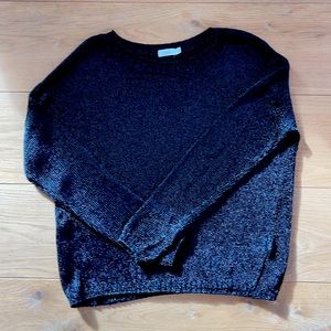 Vince Translucent “sweater” Metallic and Rayon M